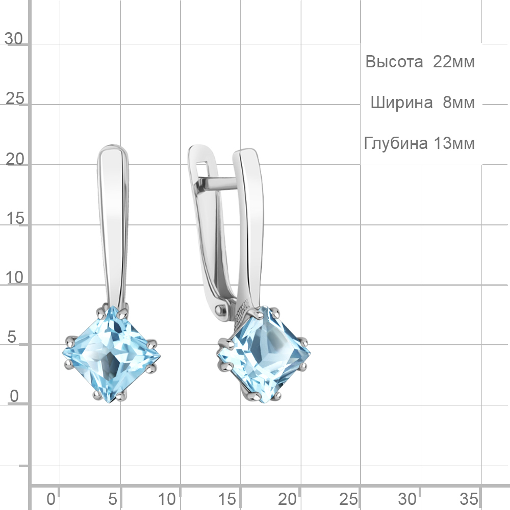 Серьги 45021302.5
