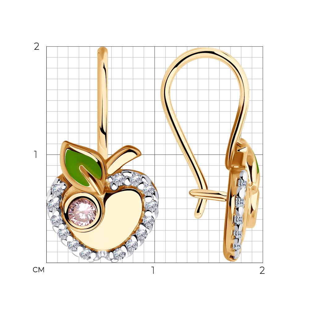 Серьги детские 93022397