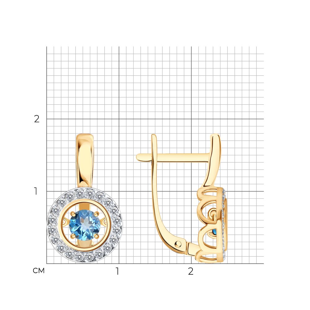 Серьги 729211